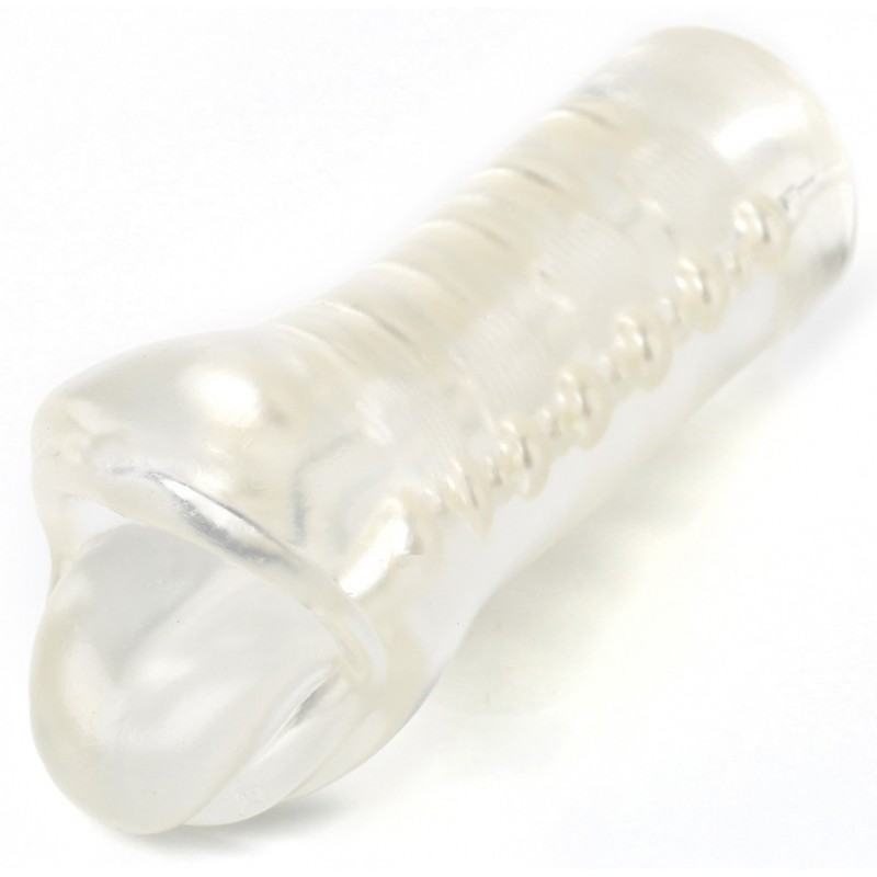 Masturbateur transparent Mouth Full + DVD