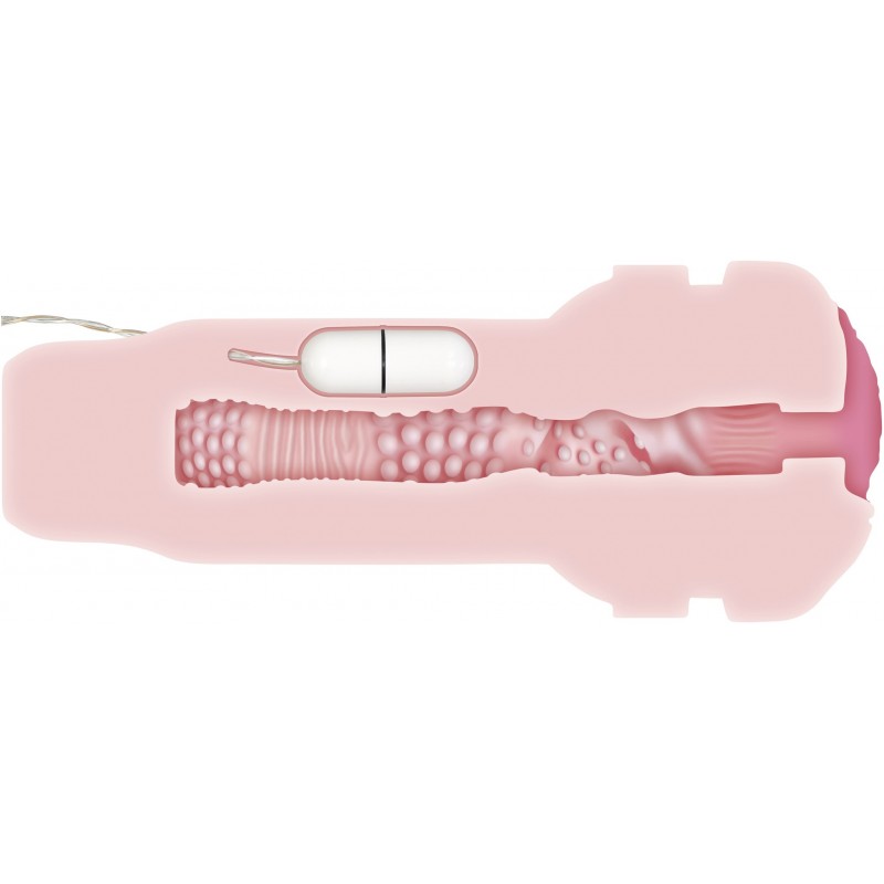 Masturbateur vibrant Shell Shock Vulve