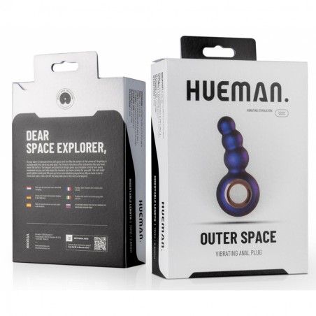 Plug Vibrant Unisexe - Outer Space - 7.2 x 3.5cm - HUEMAN