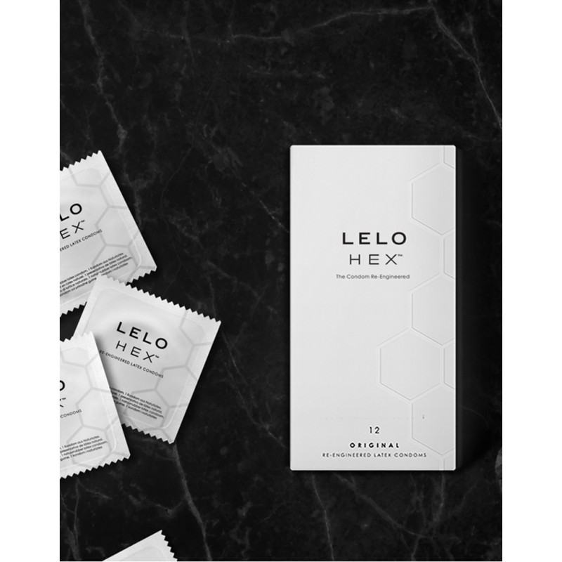 LELO - HEX Condoms Original (12 Pack)