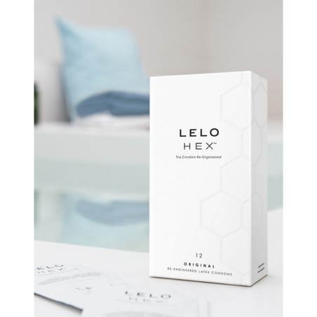 Préservatifs LELO - HEX Condoms Original (12 Pièces)