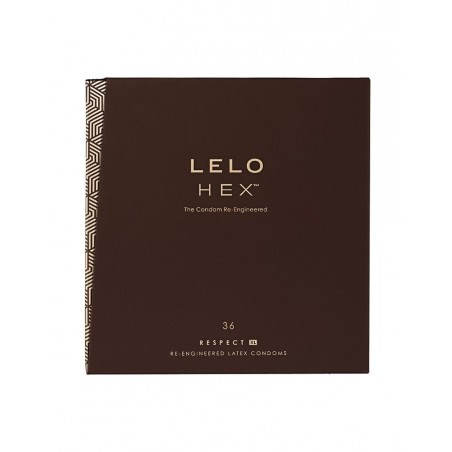 Préservatifs LELO - Hex Respect XL Condoms - (36 pièces)