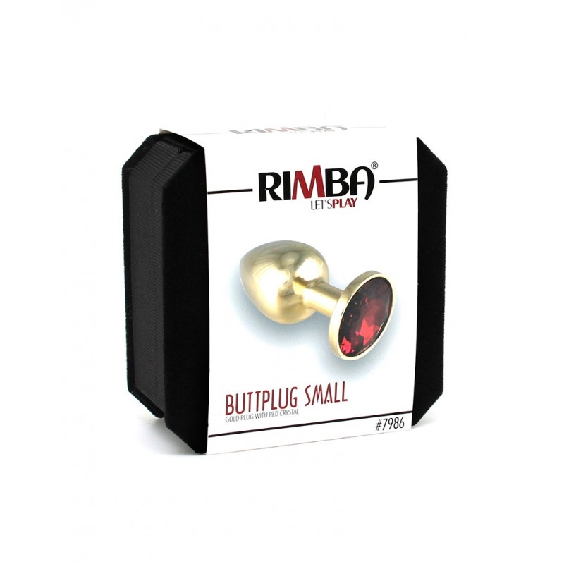 Rimba - OR Anus piquet PETIT avec cristal (unisex)