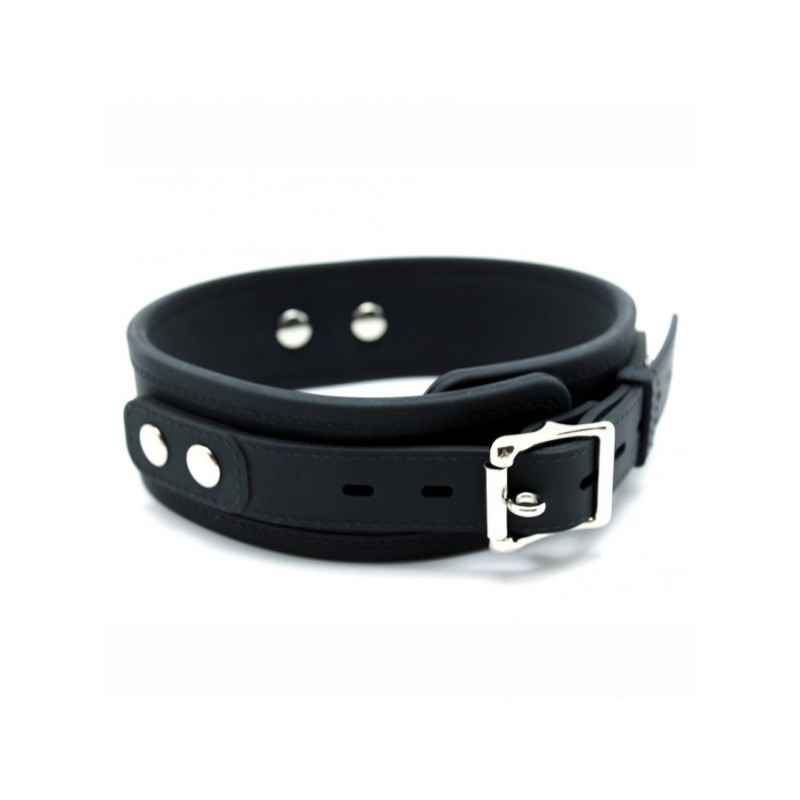 Rimba - Collier de 5 cm. avec laisse en métal, réglable avec boucle.