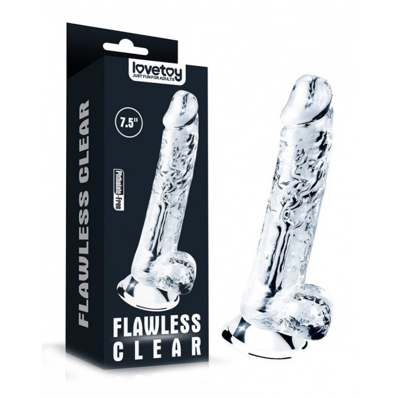 Love Toy - Flawless Clear Dildo 19 cm