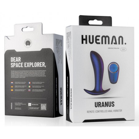 Stimulateur de prostate vibrant Uranus Hueman 10.5 x 3.2cm