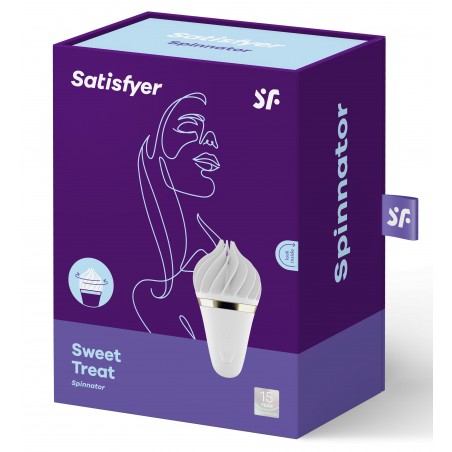 Stimulateur clitoridien - SWEET TREAT SPINNATOR - SATISFYER