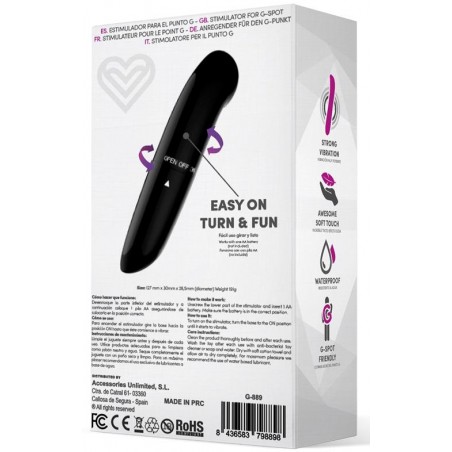 Stimulateur de clitoris - Denzel 13 x 2.8cm - LATETOBED