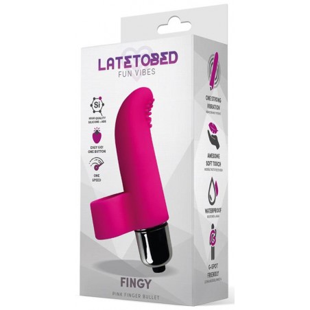 Mini Stimulateur de clitoris Rose - Fingy - LATETOBED