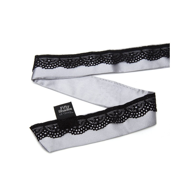 50 Nuances de Grey - Collier satin et dentelle