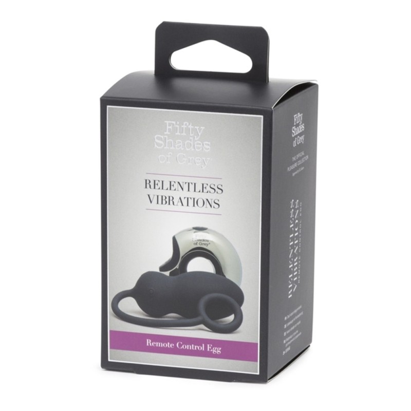 Oeuf Vibrant télécommandé - Vibrations implacables - 50 Nuances de Grey