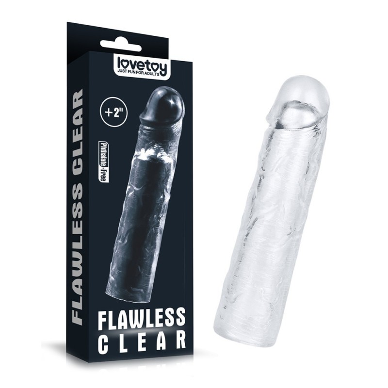 Extenseur de Pénis + 5 cm - Flawless Clear - LoveToy