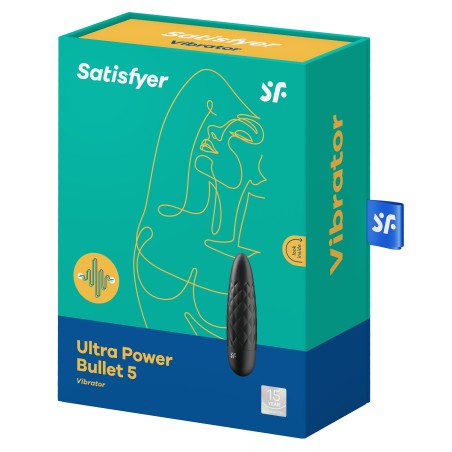 Stimulateur de clitoris - Ultra Power Bullet 5 - Satisfyer Noir