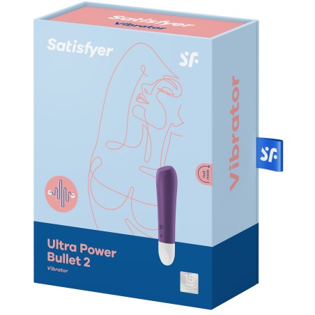 Stimulateur de clitoris Ultra Power Bullet 2 - 10.5 x 2cm - Satisfyer