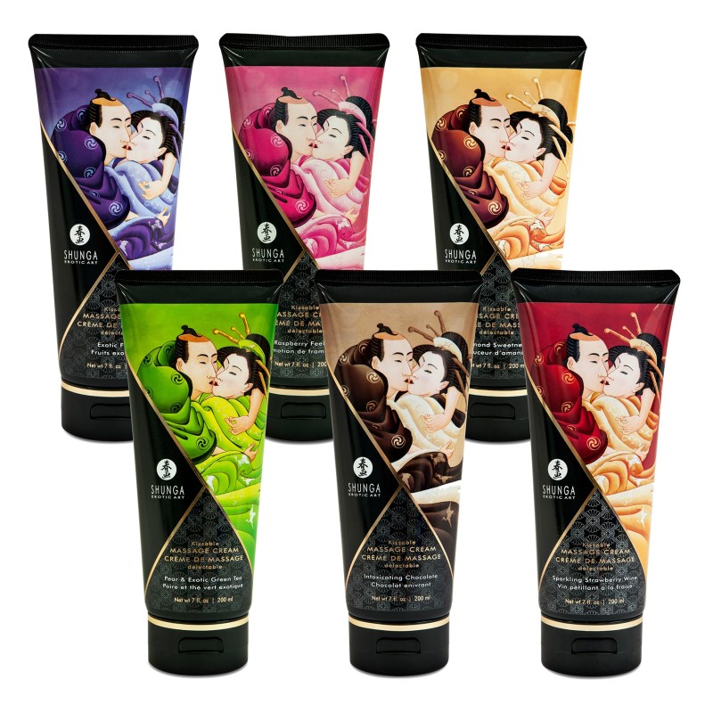 Crèmes de Massage Comestibles - 200 ml - SHUNGA