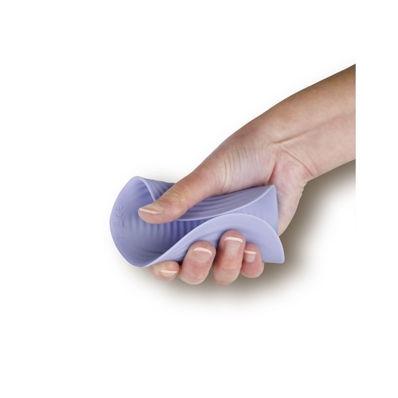 NIYA - NIYA 5 - Vibromasseur allongé avec télécommande - Bleu clair