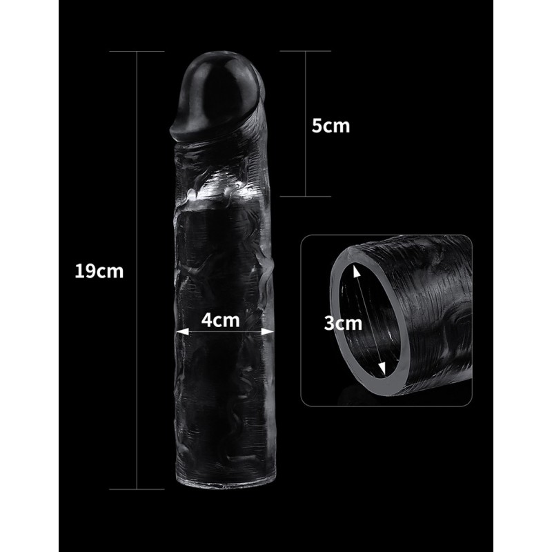 Extenseur de Pénis + 5 cm - Flawless Clear - LoveToy