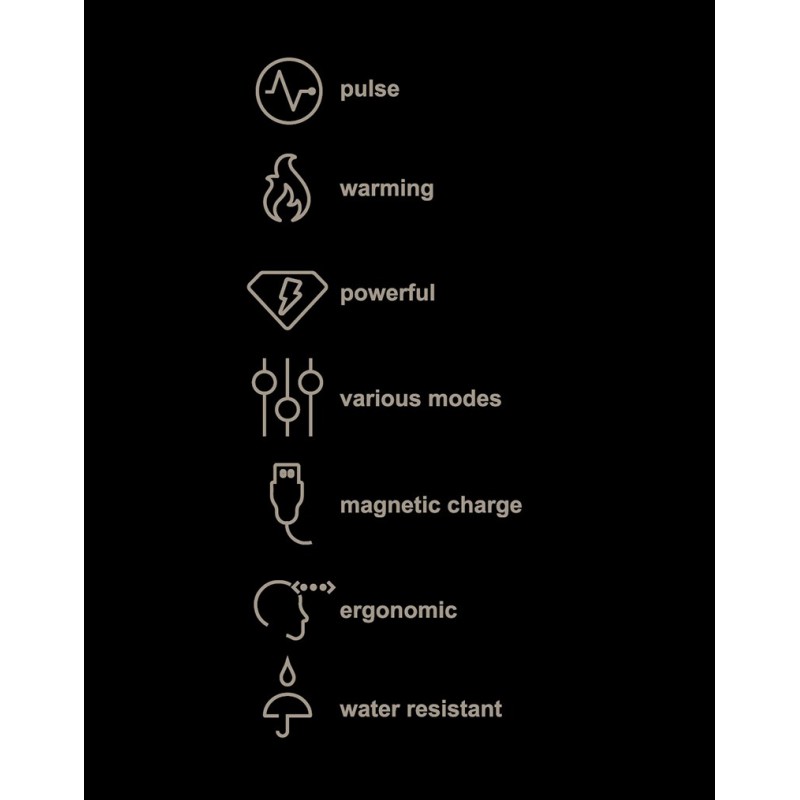 Manuel Masturbateur Man.Wand - Pulsion One - Noir