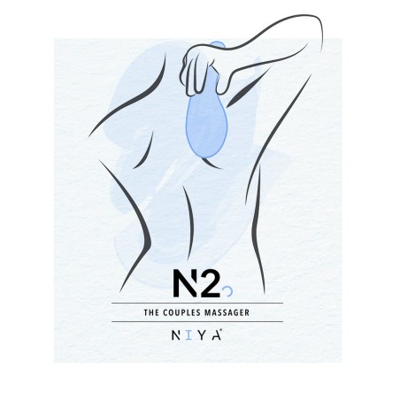 Vibromasseur Couple - Bleu Clair - NIYA 2 - NIYA