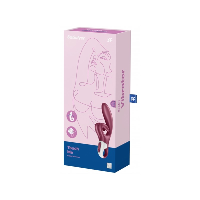 emballage Vibromasseur Rabbit - Touch Me - 21cm - Satisfyer