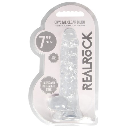 Gode Crystal Clear 15 x 3.5cm - Real Rock By Crystal