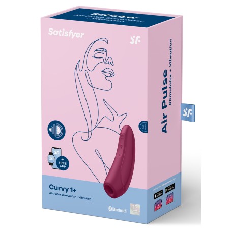 Stimulateur de clitoris CURVY 1+ Rose - SATISFYER