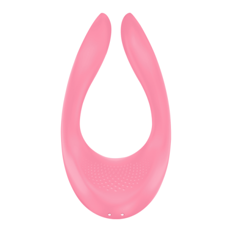 Cockring & Stimulateur Clitoris - Partner MULTIFUN - Rose - SATISFYER