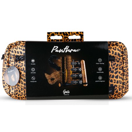 Coffret BDSM Découverte & Sac de voyage - 8 Pièces - Fetish Panthère - PANTHRA