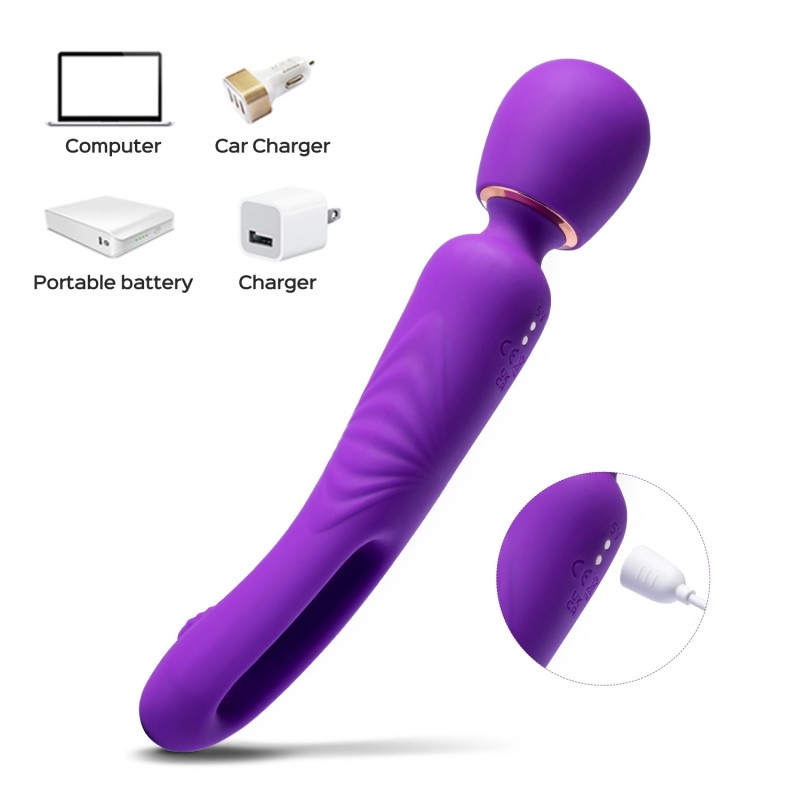 Baguette de Massage Vibrante et Stimulateur de Point G - Di-Orgasm - Honey Playbox