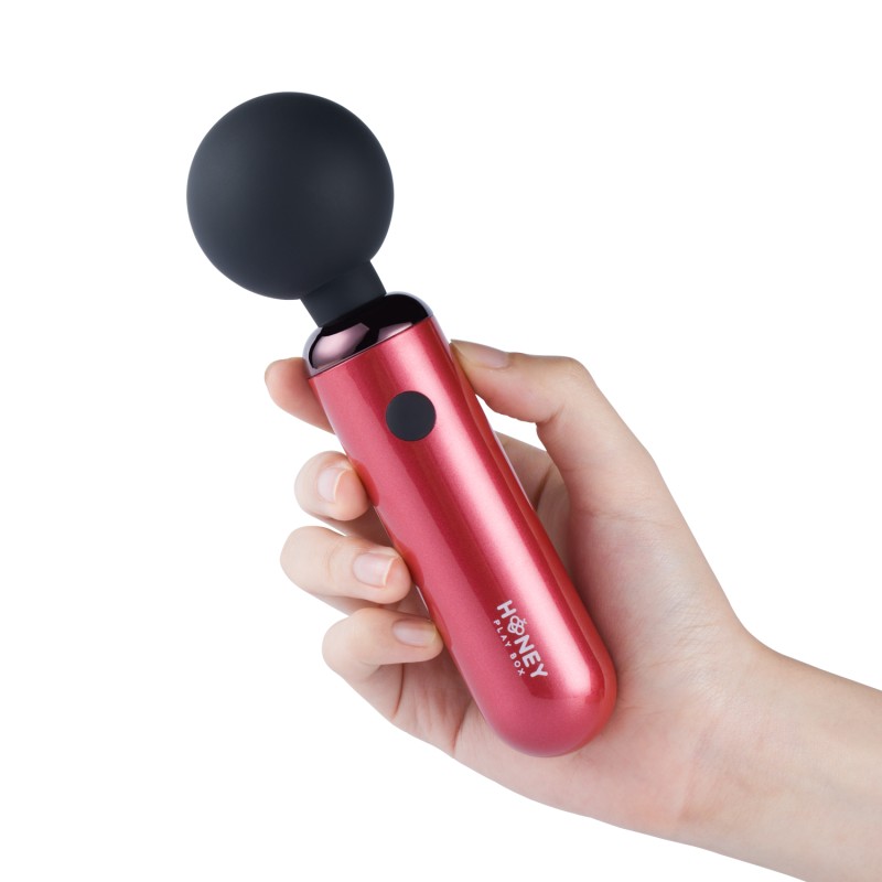 Mini Vibromasseur Puissant - Pomi Wand - Rouge