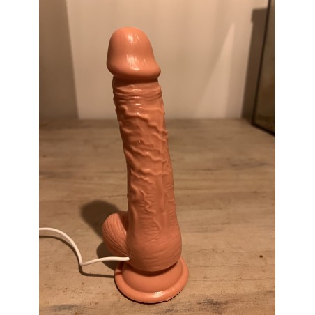 Gode Dildo Chauffant Ultra Réaliste - Diablo - 14,5x4cm - By Créateur de Plaisirs