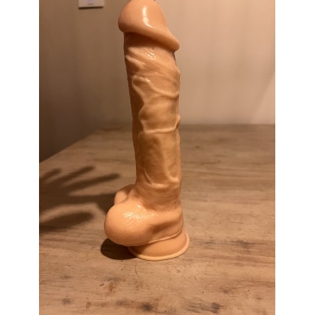 Gode Dildo Ultra Réaliste XXL Uncurvé - Godzilla - 17x5cm - By Créateur de Plaisirs