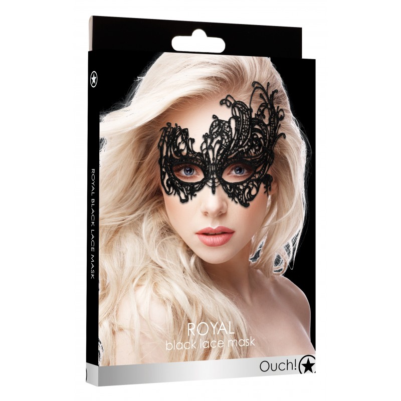 Masque Dentelle Royal Noir